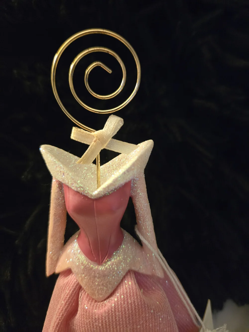 DISNEY Parks Sleeping Beauty Aurora Pink Photo Memo Holder 2005 WDW
